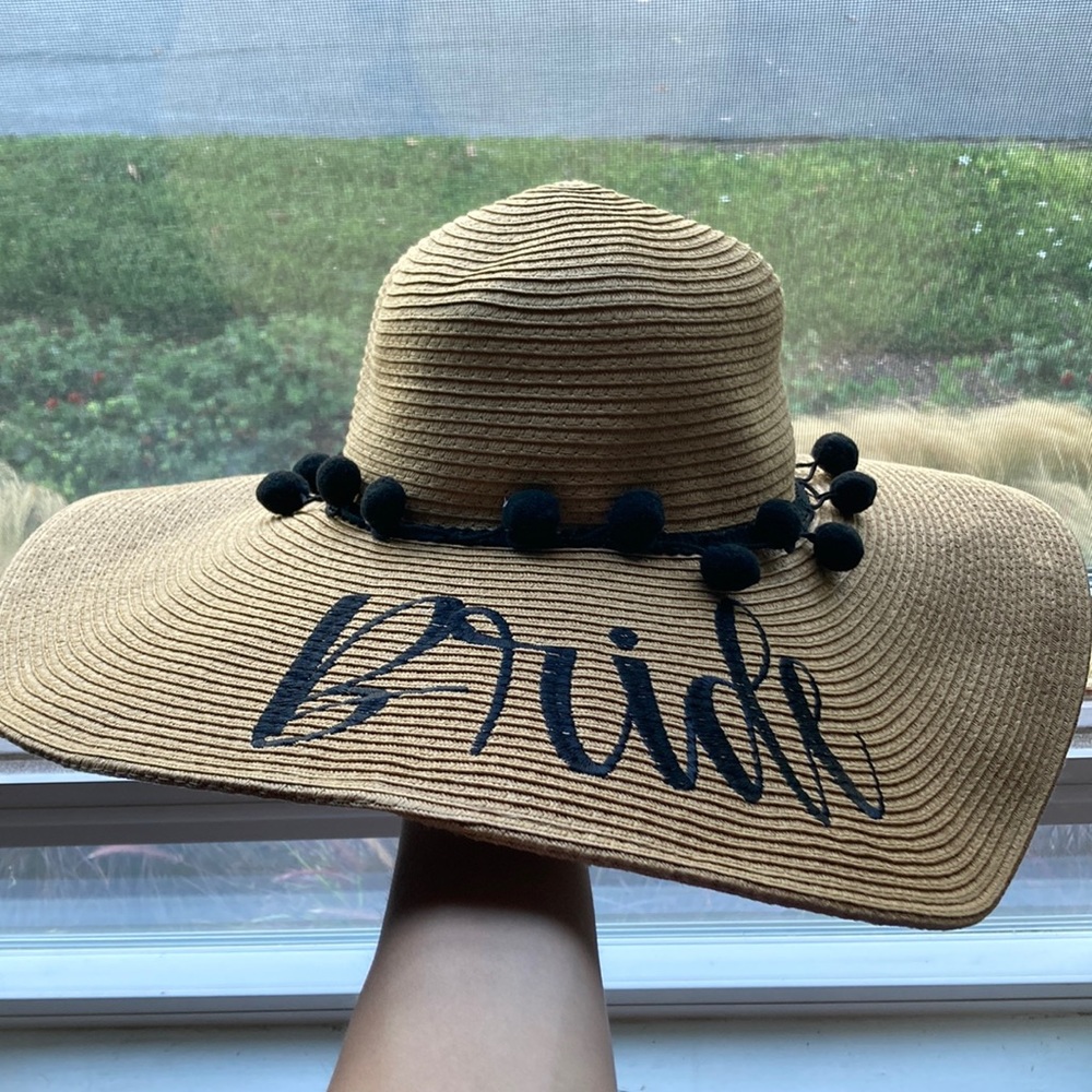Bride Sun hat!